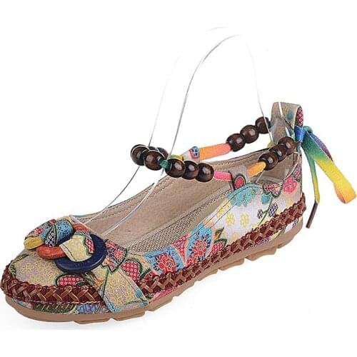 2021 Autumn Retro Women Breathable Leather Rome Sandals Fashion Ladies Slip-on Shoes Female High Top Office Dress Pearls Sandals