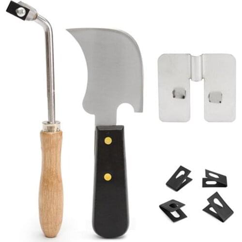 7Pcs Stainless Steel Floor Installation Vinyl Weld Tools Kit Accessories Set