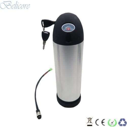 Water bottle battery ebike 36v 48v 13ah 16ah 20ah frame tube electric bike lithium battery