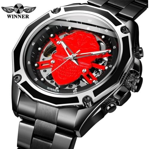 2019 New Mechanical Men Watches Forsining Role Luxury Brand Skeleton Wrist Sapphire Waterproof Watch Men Clock Male reloj hombre