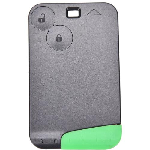 Car Remote Card Key Shell Fob Case 2 Button Auto Key Accessories Replacement For Renault Laguna Espace