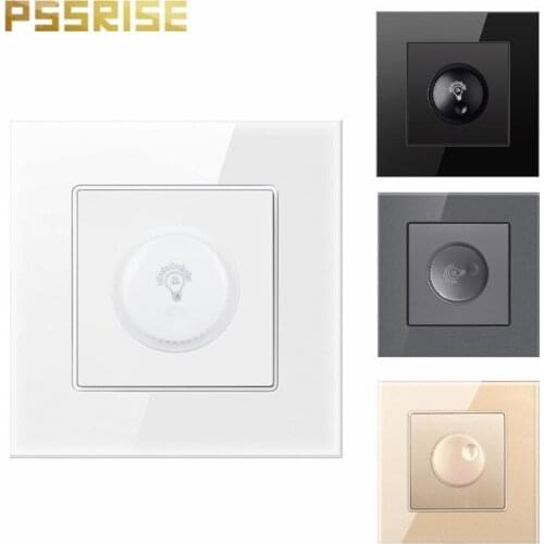 G11 Hause Licht Schalter SCR Regler Glühbirne Lampe Dimmer Interruptor 16A 15 ~ 500W Schwarz/Weiß/gold/Grau