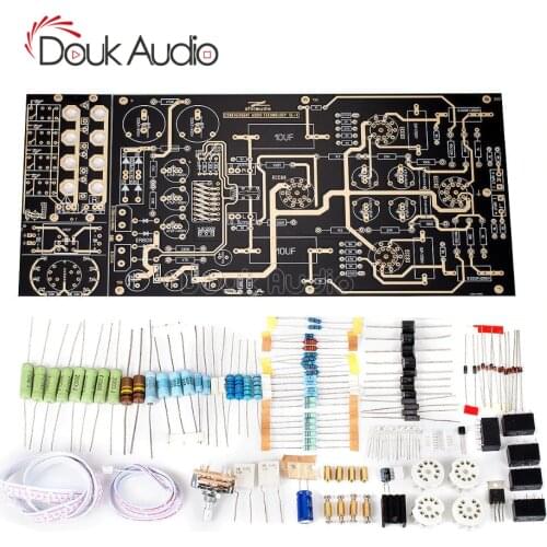 Douk Audio America CAT SL-1 Tube Preamplifier 12AU7/12AX7 Hi-Fi Stereo Pre-amplifier Board