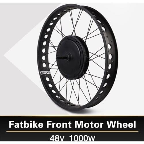Front Wheel Direct Drive motor 20" 26" MXUS XF40 48V 1000W Fat bike e-bike kit Electric bike conversion kit