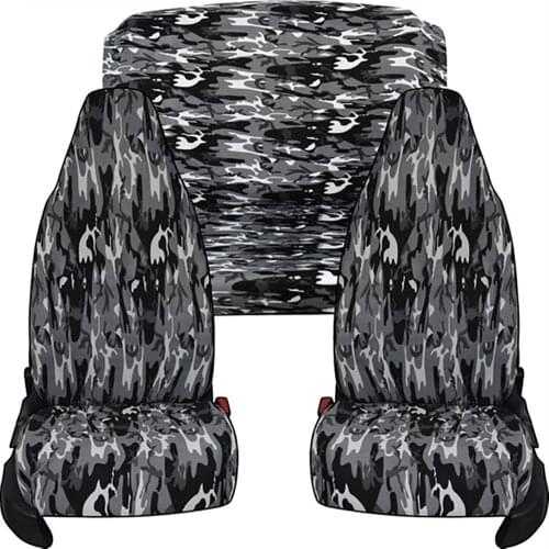 2021 Camouflage Car Seat Cover Suitable For Every Auto Universal Automobile Interior Accessories Full All Cotton Truck Suv Van