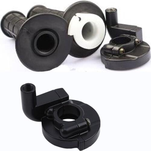 Motorcycle Handle Bar Throttle Cable Accelerator Holder Bracket Solid Base Holder Motocross Accessories Parts