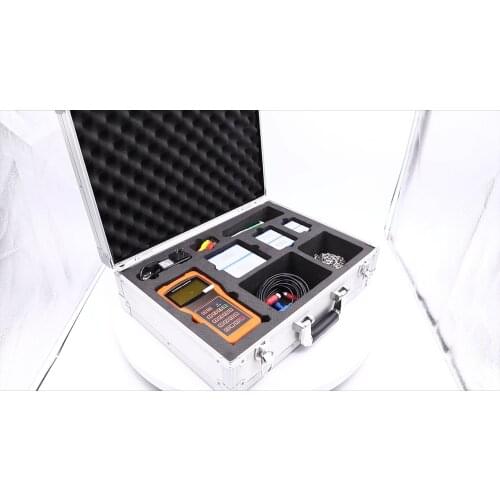 Low Price water flowmeter Battery powered portable ultrasonic flow meter China