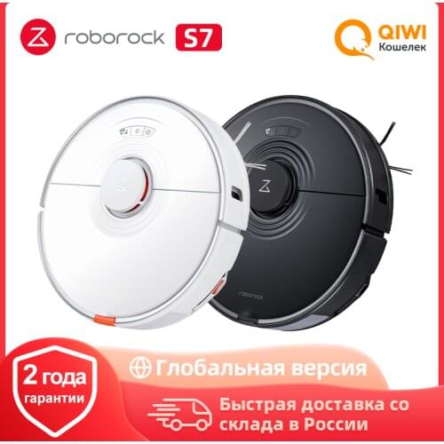 New Roborock S7 Robot Vacuum Cleaner,Sonic Mopping,Carpet Mop Lifting ,Electric Water Tank,All New Rubber Brush,Auto Recharge