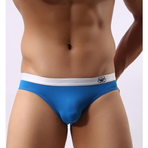 Swimwear Men Swim Briefs Pachwork Mens swimming suit trunks gay Men swimsuit Surfing Beach Shorts Zwembroek Heren mayo