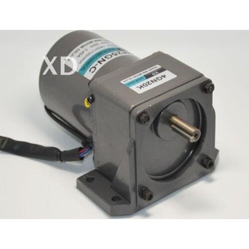 AC220V 25W 10-500rpm 4M25GN-C single-phase gear motor with micro governor Machinery / Power Tools / DIY Accessories motor