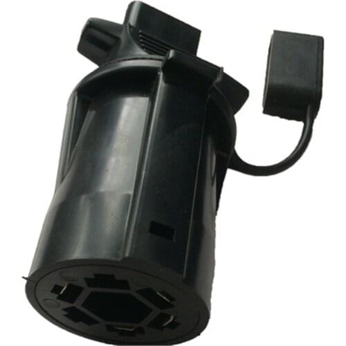 7 Pin Round to 4 Pin Flat Blade Adapter Plug For RV Trailer Camper