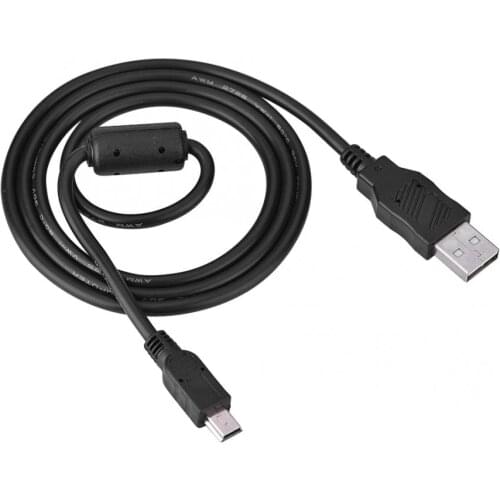 1.0 meter USB Data Cable, USB 2.0 to Mini B 5-Pin for Canon Digital Camera,Data Transfer Cable Cord for Canon Audio Cable