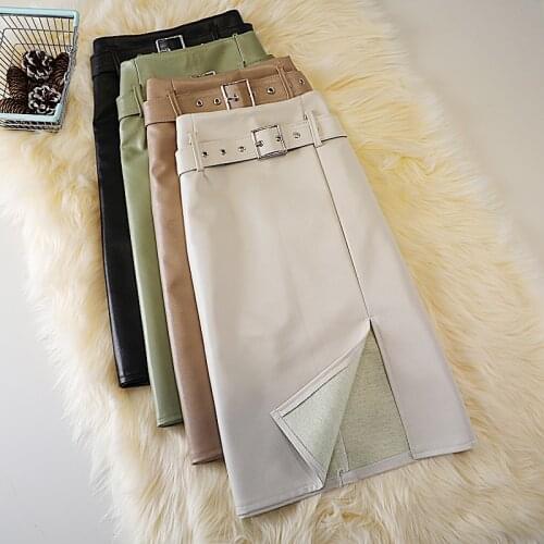 Женские кожаные юбки YUCHENGWANGZAI China At AliExpress