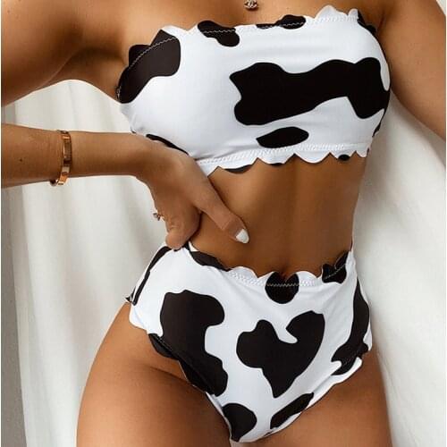 Bandeau Bikini Swimwear Women Swimsuit Push Up Sexy Bathing Suit Biquinis Swimming Suit for Women Maillot De Bain Femme Monokini