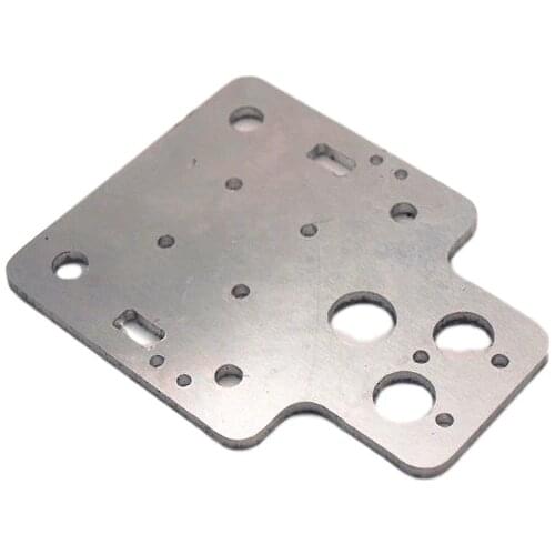 1pc plate metal aluminum alloy X axis carriage plate MGN12H upgrade for HE3D EI3/Tarantula I3 3d printer parts CNC parts