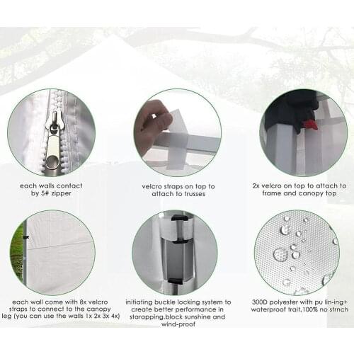 2*3m Tarpaulin Rainproof Cloth Outdoor Garden Awning Shed Waterproof Shading Sail Plant Sunshade Cloth Shading Canopys Acce Y7J1