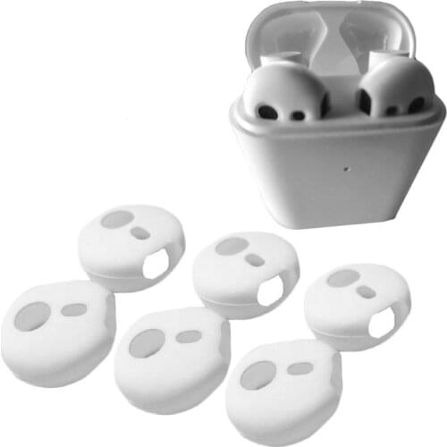 2pcs Silicone Case Anti-shedding Ear Plugs Cap Earphone Cover Eartips Earbuds for Xiaomi Air2S/Air2 Headphone