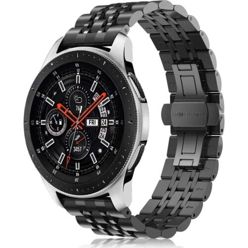 20mm 22mm stainless steel bracelet for samsung galaxy watch 42/46mm Gear S2 S3 strap huawei watch 2 /watch gt Metal Wristband