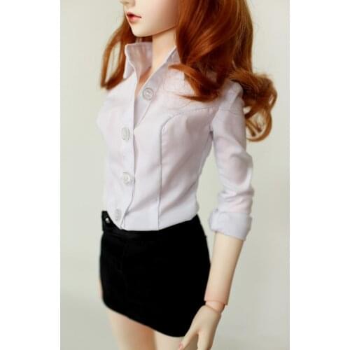 Bjd doll clothes suit suit black shirt + trousers 1/4 1/3 can be customized size