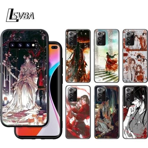 Heaven Officials Blessing Silicone Cover For Samsung Galaxy S21 S20 FE Ultra S10 S10E Lite 5G S9 S8 S7 Edge Plus Phone Case