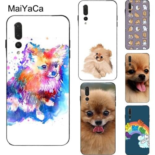 MaiYaCa Pomeranian Dog Case For Huawei P Smart 2019 Z P20 P30 P40 Pro P10 Lite Mate 20 30 Pro10 Lite Cover