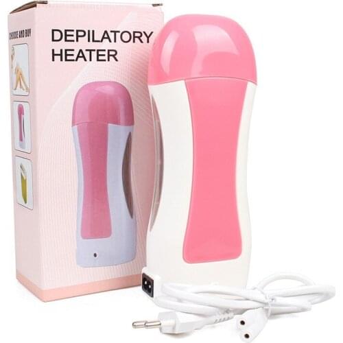 Electric Hair Removal Wax-melt Machine Heater EU Plug Portable Epilator Roll on Professional Depilatory Heater Skin Care Tools