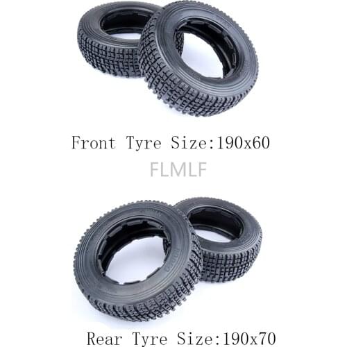 Front or Rear Wheel Tire Skin Kit Fit for 1/5 HPI ROVAN ROFUN KM BAJA 5SC