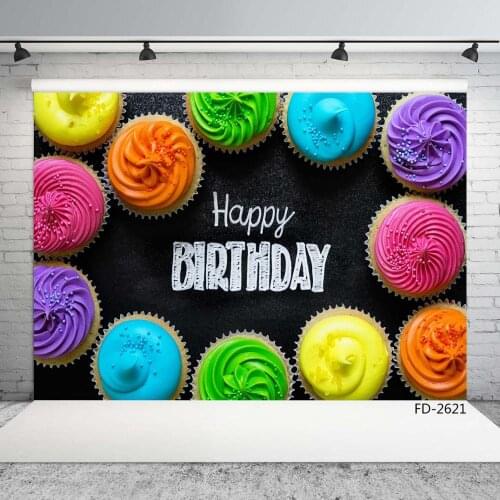 Candies Photographic Backgrounds Vinyl Cloth Photo Shootings Backdrops for Baby Children Birthday Party Photo Studio Photophone