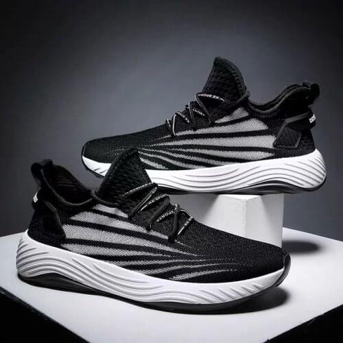 Stitching Breathable Autumn Men Shoes Sneakers Casual Male Footwear For Fashion Comfortable Mesh Casual Shoes Men Sneakers