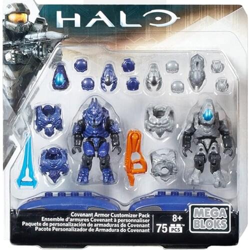 Mega Bloks Halo Covenant Armor Customizer Pack Collectors Edition Model Figure Childrens Adult Birthday Holiday Gifts