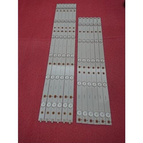 10set=120 PCS LED Backlight strip For 50PUT6400 50PFK4509 TPT500J1-LE8 50PFH5300 50pfk4009 500TT26 500TT25 V5 500TT56 500TT55 V0