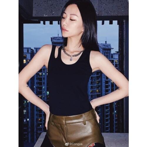 RISPADA Pop zircon pendant Necklace