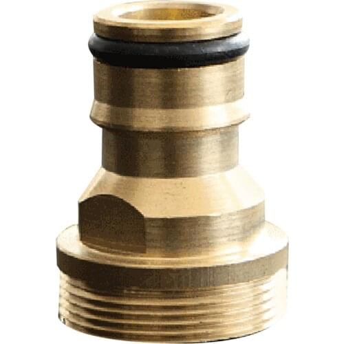 Faucet Adapter Copper Basin Connector garden Faucet Connector Fine Tooth Pattern Basin Connector Nipple Adapter Household Faucet