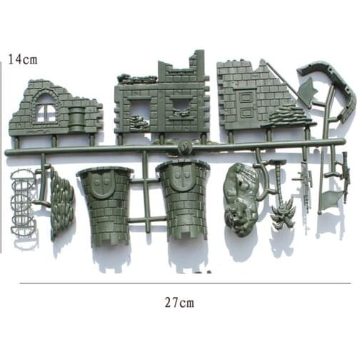 Plastic Base Set Solider Accessories Bulding Sand Scene Models