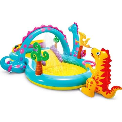 TT Inflatable Swimming Pool Family Large Ocean Ball Pool Sand Basin Household Baby Water Spray Paddling Pool