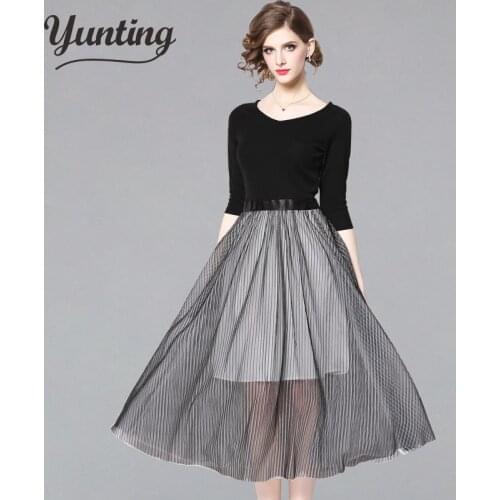 Стильные летние платья Yunting China At AliExpress