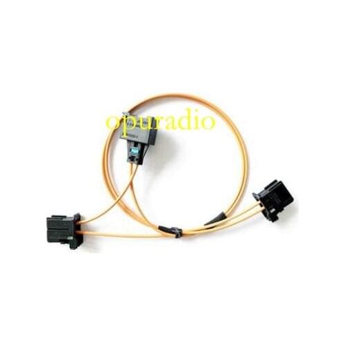 Free shipping original 100CM MOST Optic Fiber Jumper Cable Multimedia Connectors For Audi BMW Mercedes Porsche etc