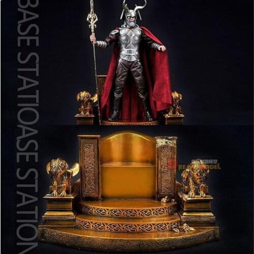 In stock 1/6 scale SS018 Odin Throne Chair Resin Model Base Accessory Toys Box For 12" Figure