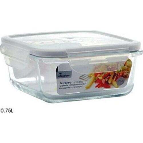 Lunch box Crystal (15,5 x 7 x 15,5 cm)