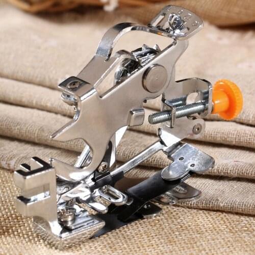 Metal Ruffler Presser Foot Low Shank Pleated for Singer Brother Janome Juki Household Multifunction Sewing Machine Accessories