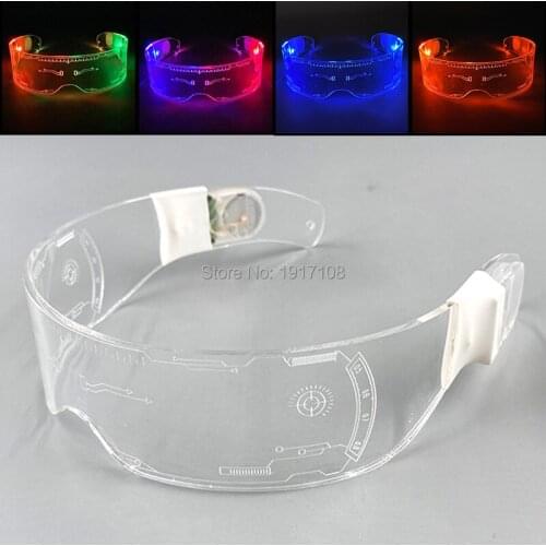 Fashion LED Light up Glasses Glow Party LED Glasses Rave Costume Party Décor DJ Club Carnival Party Glasses Decoration