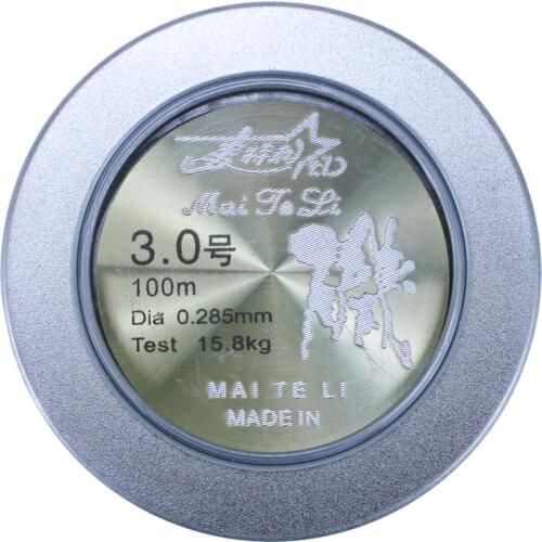 Crepitations 100m nylon fish line taiwan fishing line sports mainline super strong durable resistant lure line fishing tackle