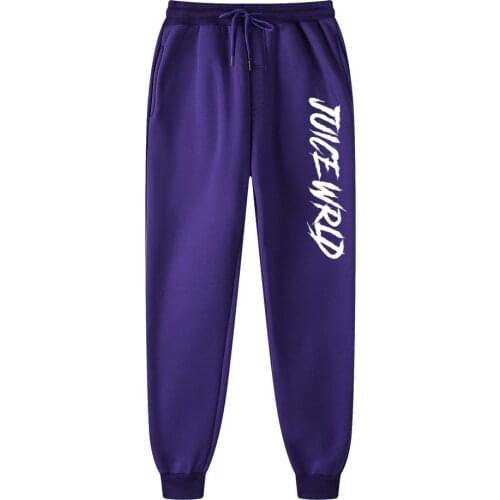 New Woman Running Jogging Pants Femme Soft Bodybuilding Joggers Sweatpants Juice Wrld Black White Letter Fitness Sport Trousers