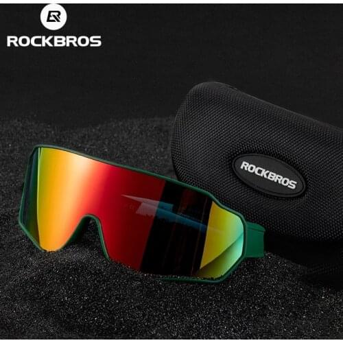 ROCKBROS Cycling Photochromic Glasses Men Women Outdoor Sport Hiking Eyewear Polarized Sunglasses Inner Frame Bicycle Glasses