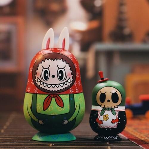Original POPMART LABUBU Elf Toy Series Blind Box Toys Doll 13 Style Random One Cute Anime Figure Gift