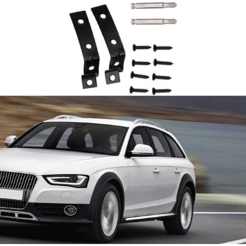 Universal Glove Box Lid Hinge Snapped Repair Fix Kit Brackets With Screws For Audi A4 S4 RS4 B6 B7 8E Hinge Snapped Repair Kit