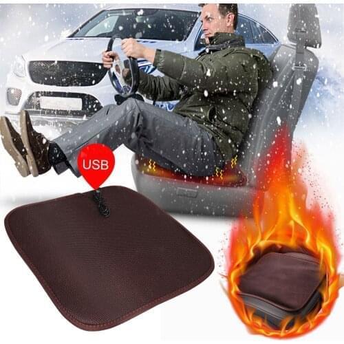 2021 Christmas Season Practical Warm Supplies Office Home Car Heating Cushion Usb Electric Seat Cushion Cover Cushion