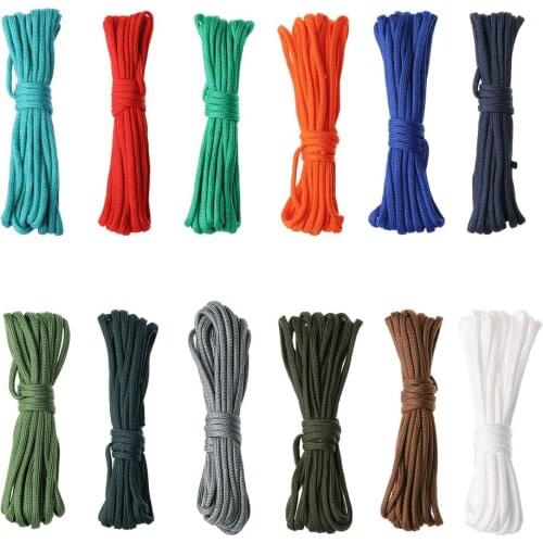 10Meter 4mm Paracord Cord Lanyard Nylon Rope 7-Strand Lanyard Tent Ropes Survival Outdoor Camping Equipment