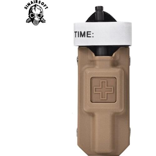SINAIRSOFT Outdoor Tools Hunting Application Tourniquet Case Molle EMT Carrier Pouch Storage Bag Box Holder Case Paintball