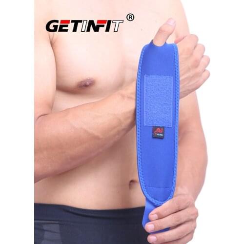 Getinfit 1PCS Sports Wristband Wrist Support Straps Wraps For Cycling Running Weight Lifting Fitness Gym Tennis Hand Bands